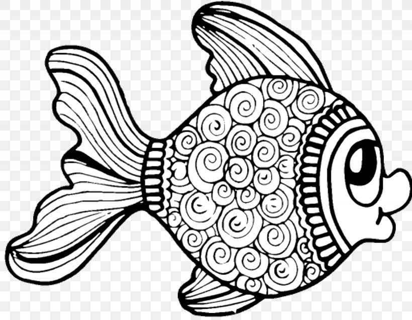 Book Drawing, PNG, 1230x956px, Drawing, Art, Blackandwhite, Coloring Book, Fish Download Free