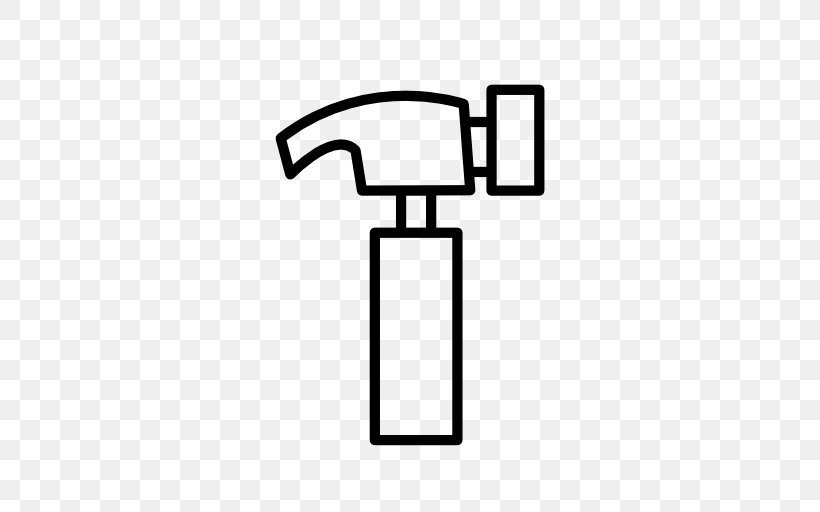 Geologist's Hammer Computer Icons Clip Art, PNG, 512x512px, Hammer, Area, Black, Black And White, Brand Download Free