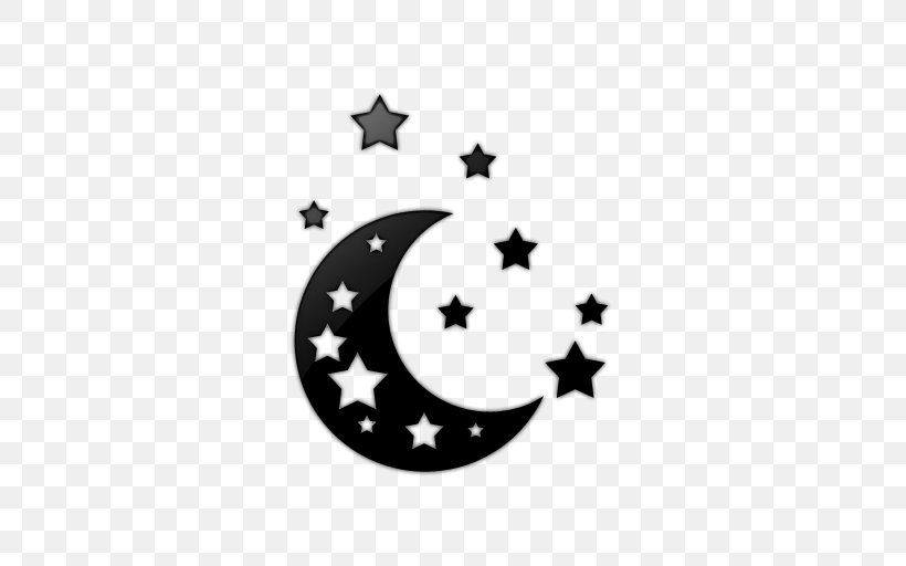 Moon Star Lunar Phase Clip Art, PNG, 512x512px, Moon, Black And White, Body Jewelry, Color, Crescent Download Free