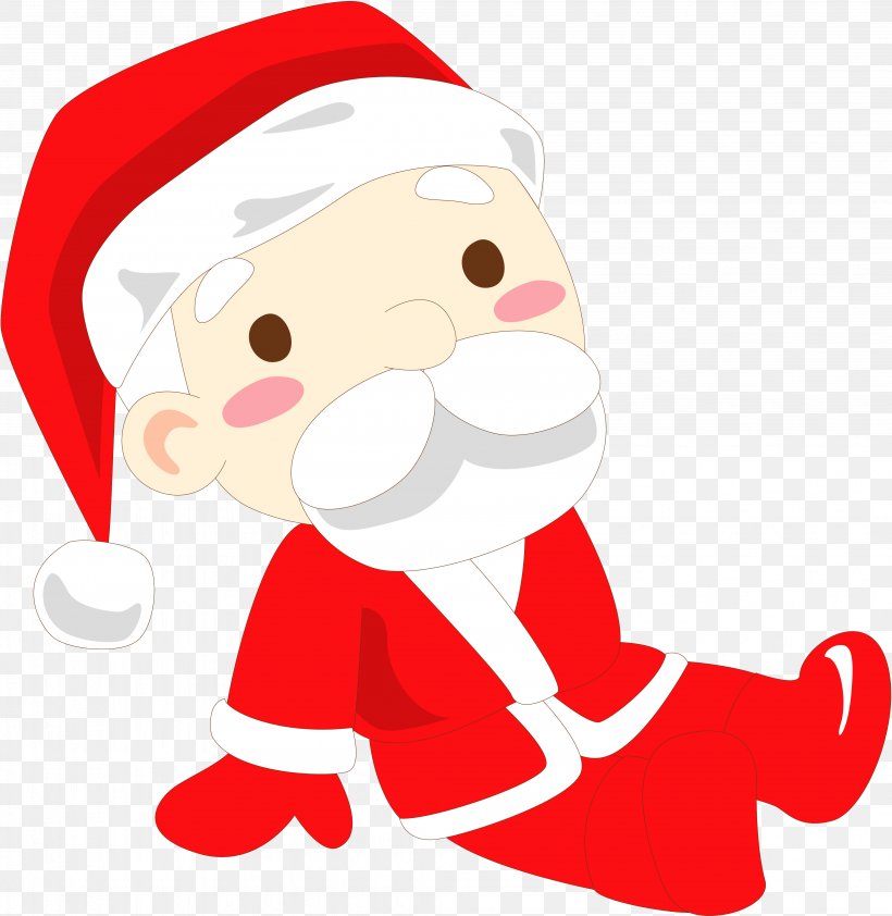 Santa Claus Christmas Clip Art, PNG, 4083x4193px, Santa Claus, Art, Christmas, Christmas Ornament, Computer Graphics Download Free