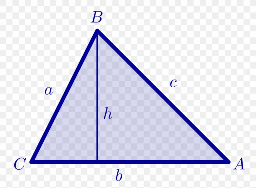 Triangle Area Altezza Geometry, PNG, 920x677px, Triangle, Altezza, Altitude, Area, Blue Download Free