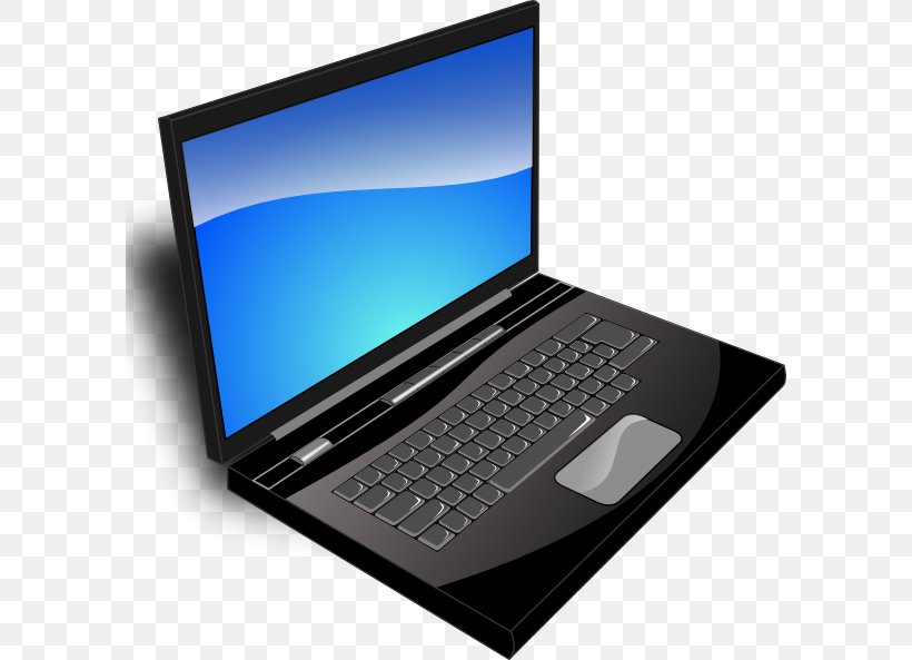 Laptop Free Content Clip Art, PNG, 594x593px, Laptop, Brand, Computer, Computer Accessory, Computer Hardware Download Free