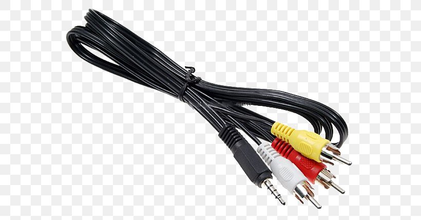 RCA Connector Set-top Box Cable Television Electrical Cable, PNG, 587x428px, Rca Connector, Android, Android Tv, Av Input, Cable Download Free