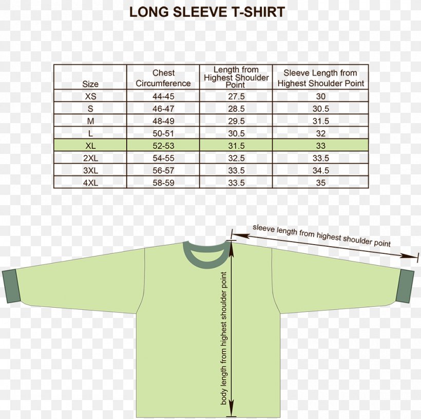 Long-sleeved T-shirt Hoodie Clothing Sizes, PNG, 1000x997px, Tshirt, Area, Chart, Clothing, Clothing Sizes Download Free