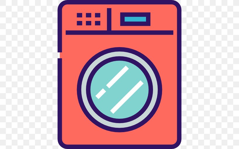 Washing Machine Refrigerator Icon, PNG, 512x512px, Washing Machine, Area, Brand, Clothes Dryer, Dishwasher Download Free