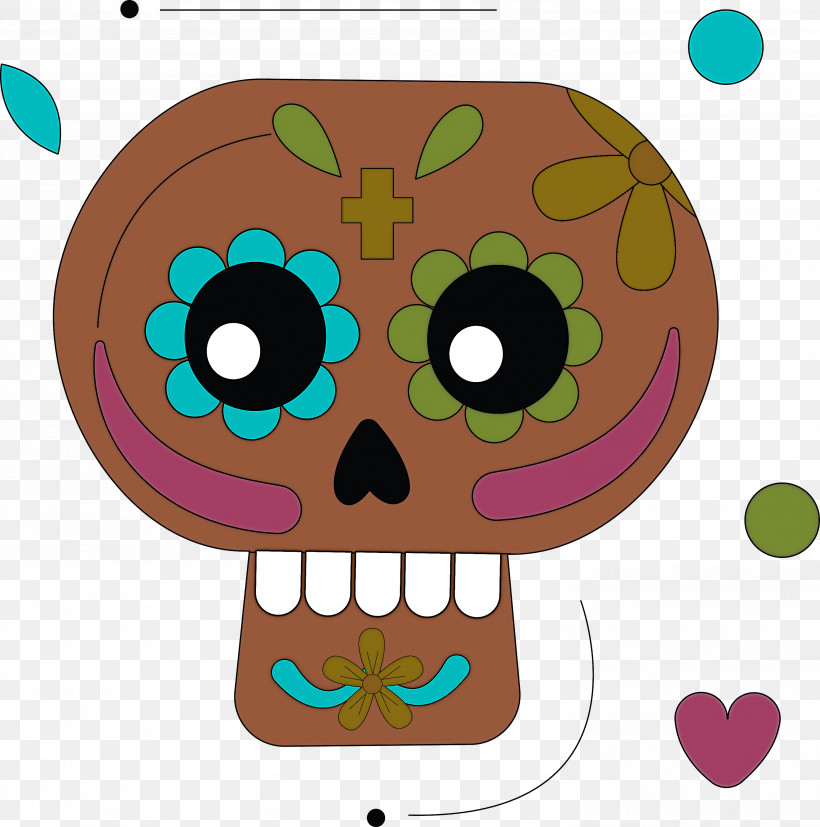 Calavera La Calavera Catrina Sugar Skull, PNG, 2973x3000px, Calavera, Abstract Art, Blog, Calaca, Day Of The Dead Download Free