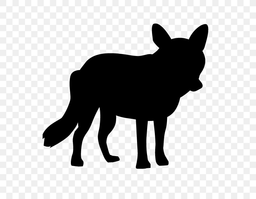 Dog Breed Red Fox Silhouette Clip Art, PNG, 640x640px, Dog, Animal, Animal Shelter, Black, Black And White Download Free