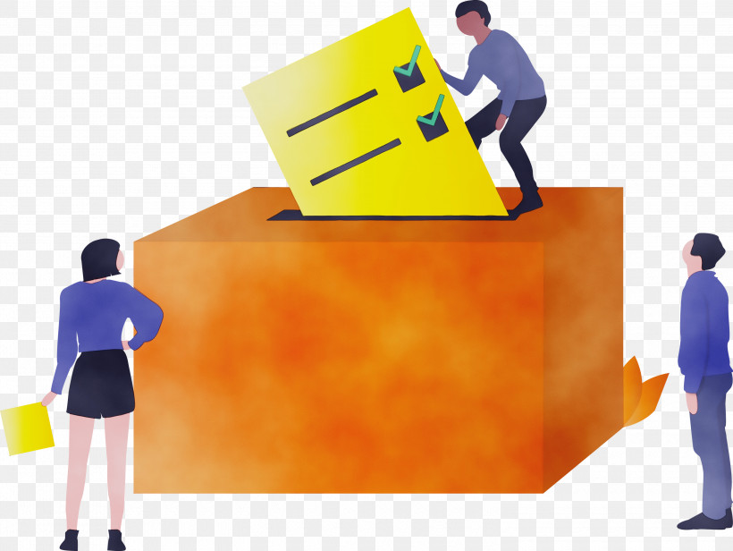 Job, PNG, 3000x2255px, Vote, Election Day, Job, Paint, Watercolor Download Free