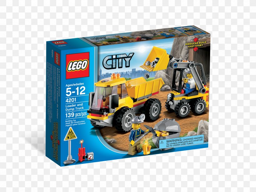 Lego City Loader Dump Truck Lego Minifigure, PNG, 4000x3000px, Lego City, Amazoncom, Bucket, Dump Truck, Gold Download Free