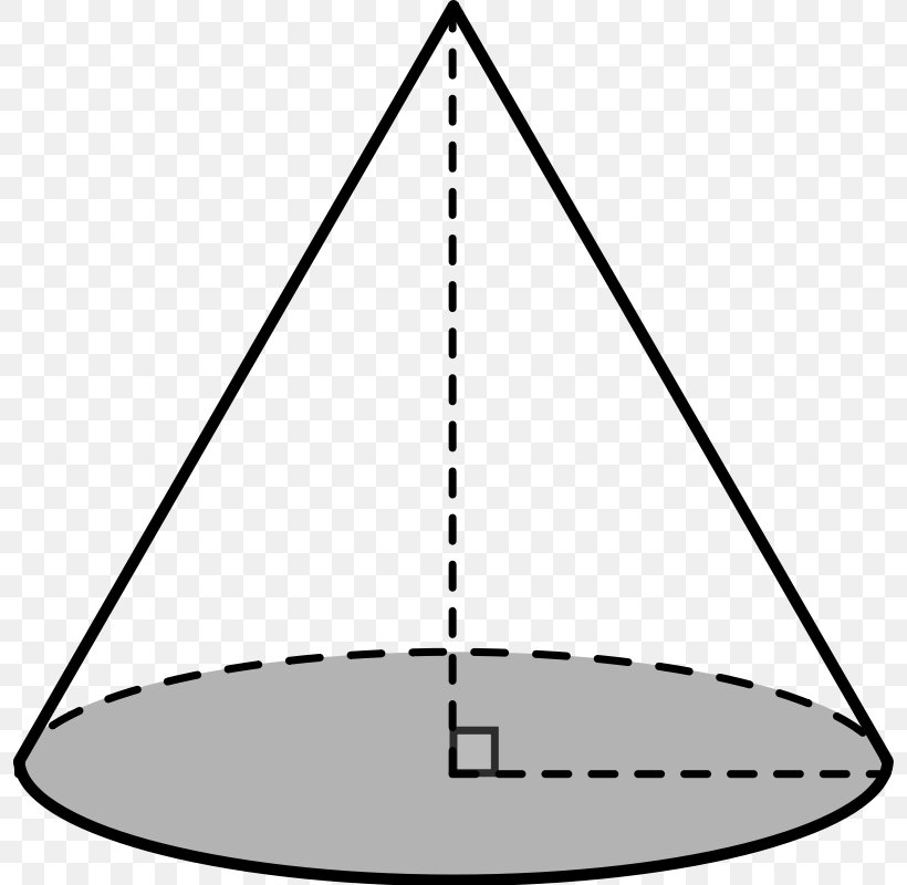 Shape Cone Pyramid Three-dimensional Space Rectangle, PNG, 796x800px, Shape, Area, Black And White, Cone, Cylinder Download Free