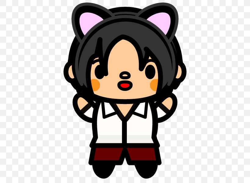 Catgirl Cartoon Clip Art, PNG, 600x600px, Cat, Art, Calico Cat, Carnivoran, Cartoon Download Free