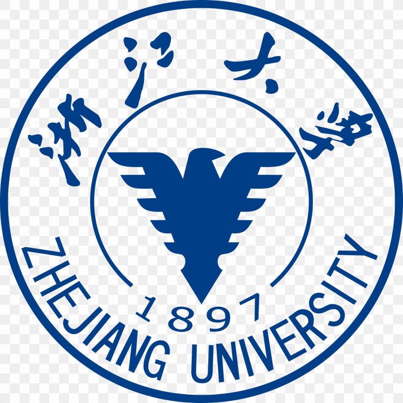 Zhejiang University Of Science And Technology Zhejiang A & F University Shanghai Jiao Tong University, PNG, 1732x1732px, Zhejiang University, Area, Black And White, Blue, Brand Download Free