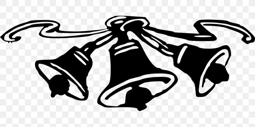 Bell Drawing Clip Art, PNG, 1280x640px, Bell, Art, Artwork, Black, Black And White Download Free