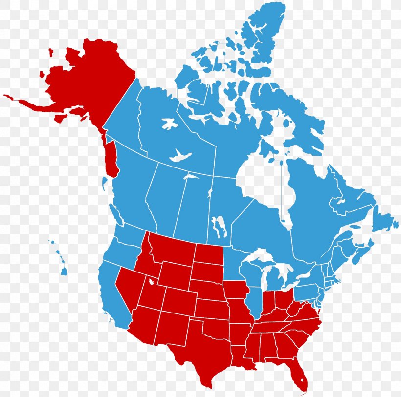 Canada Us Border States Map Canadaal