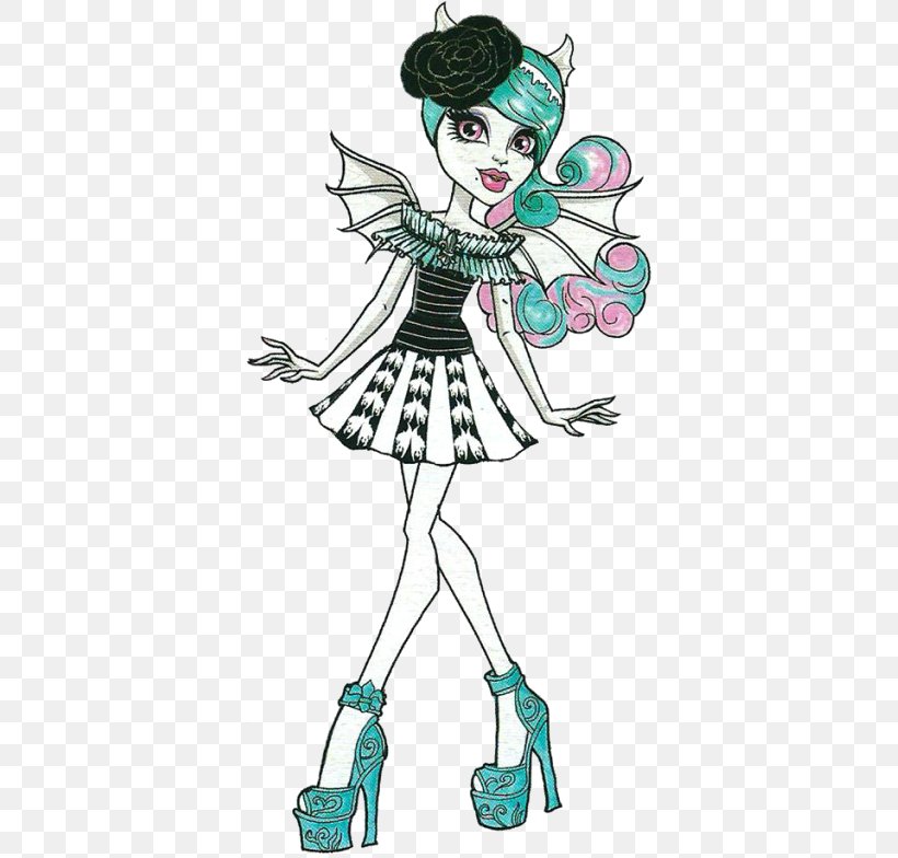 Monster High Spectra Doll OOAK Drawing, PNG, 392x784px, Monster High, Art, Art Doll, Artwork, Barbie Download Free