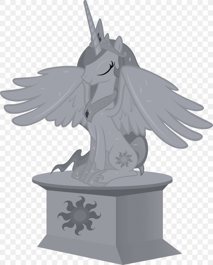 Princess Celestia Pony Statue Winged Unicorn Art, PNG, 2925x3637px, Princess Celestia, Art, Artist, Cartoon, Comics Download Free