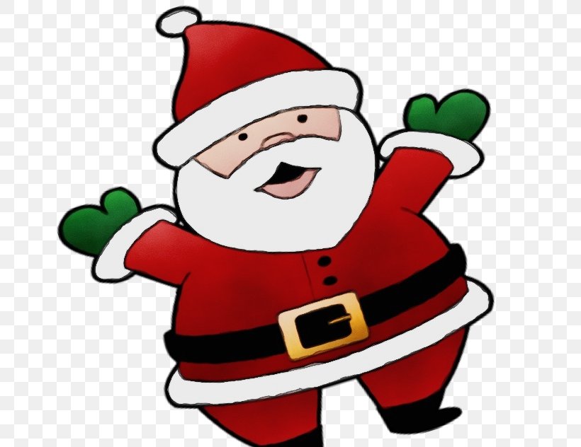 Santa Claus, PNG, 808x632px, Watercolor, Cartoon, Christmas, Christmas Elf, Fictional Character Download Free