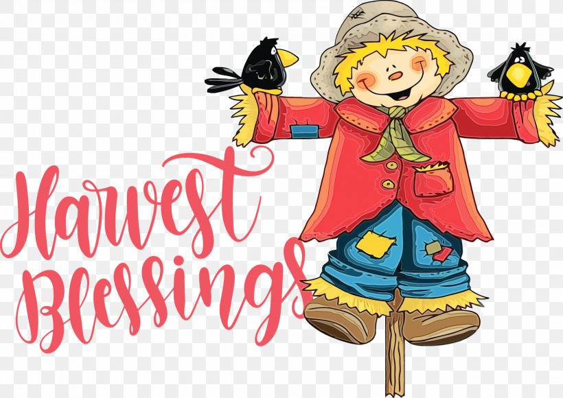 Art Museum Sculpture Cartoon Artist Scarecrow, PNG, 2999x2124px, Harvest Blessings, Art Museum, Artist, Autumn, Cartoon Download Free