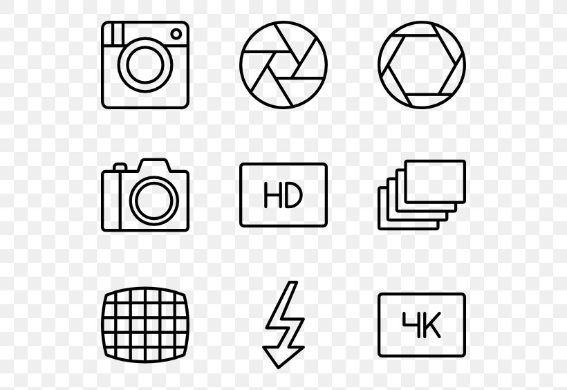 Icon Design Cinema, PNG, 600x564px, Icon Design, Area, Black, Black And White, Brand Download Free