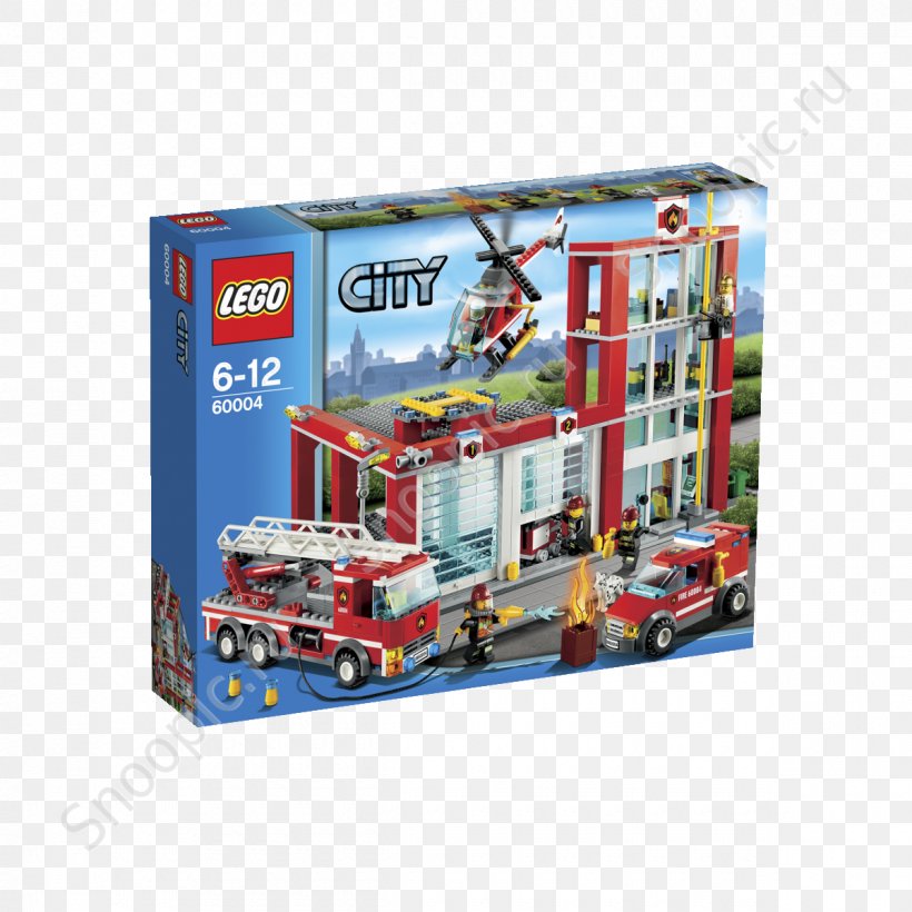 LEGO 60004 City Fire Station Lego City LEGO 7945 City Fire Station, PNG, 1200x1200px, Lego 60004 City Fire Station, Fire Department, Fire Station, Firefighter, Lego Download Free