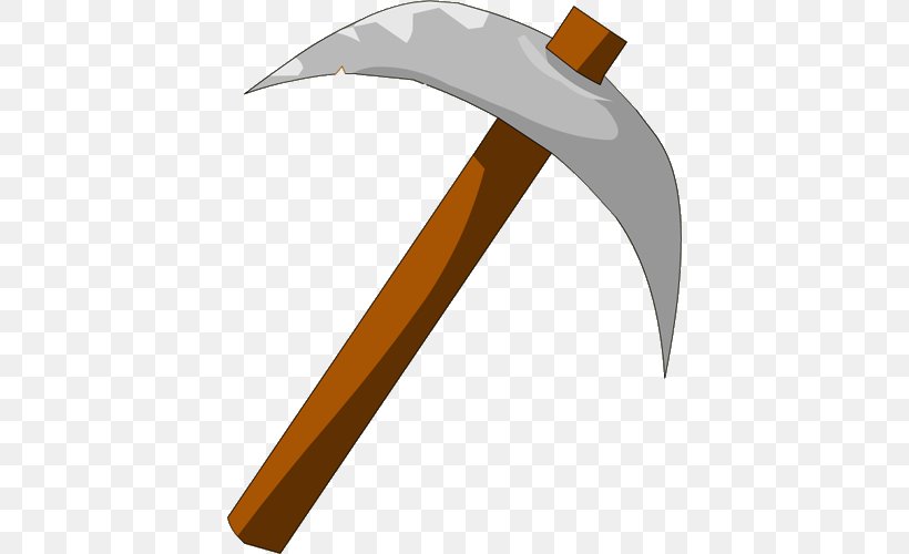 Minecraft Pickaxe Wikia YouTube Clip Art, PNG, 500x500px, Minecraft, Android, Axe, Cold Weapon, Free Content Download Free