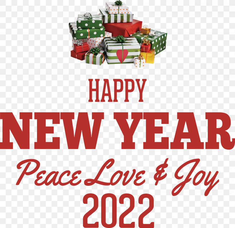 New Year 2022 2022 Happy New Year, PNG, 3000x2905px, Christmas Decoration, Christmas Day, Decoration, Gift, Logo Download Free