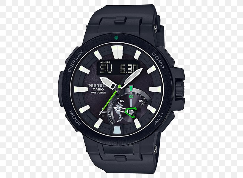 PROTREK Casio Solar-powered Watch Tough Solar, PNG, 500x600px, Protrek, Brand, Casio, Casio Wave Ceptor, Gshock Download Free