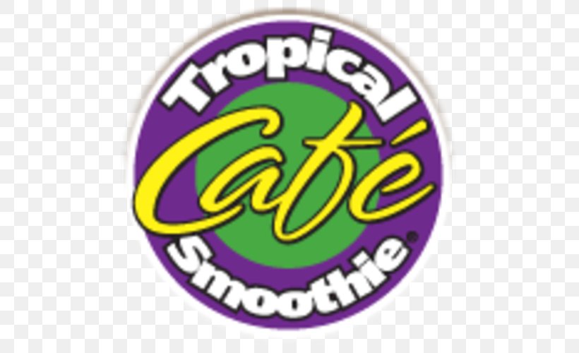 Tropical Smoothie Cafe Juice Take-out, PNG, 500x500px, Smoothie, Area, Brand, Cafe, Fast Food Download Free