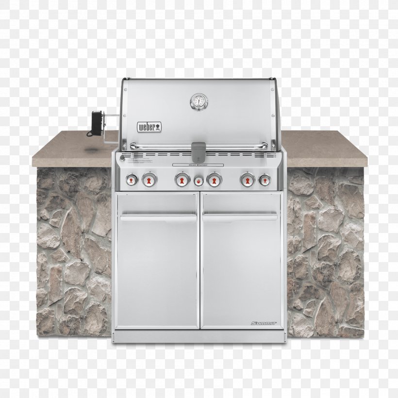 Barbecue Weber Summit S-460 Weber-Stephen Products Natural Gas Grilling, PNG, 1800x1800px, Barbecue, Gas, Gasgrill, Grilling, Kitchen Appliance Download Free
