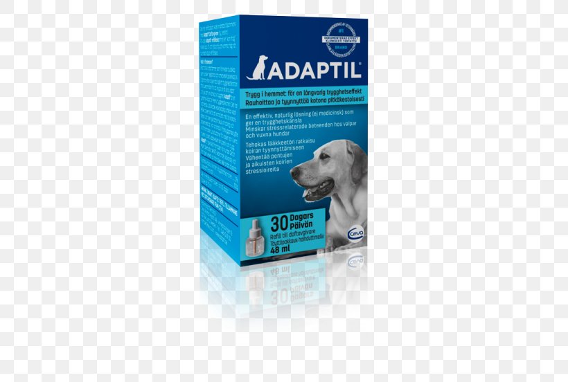 Dog Puppy Adaptil Ceva Animal Health Ceva Dap Diffuser 48ml Pet, PNG, 552x552px, Dog, Cat, Ceva Inc, Collar, Dog Collar Download Free