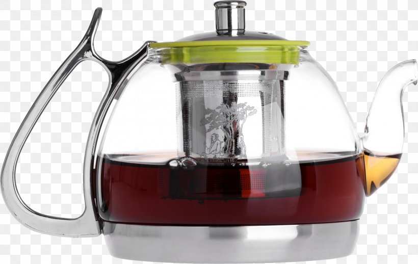 Green Tea Teapot, PNG, 1599x1011px, Tea, Cooking, Designer, Food Processor, Fruit Tea Download Free