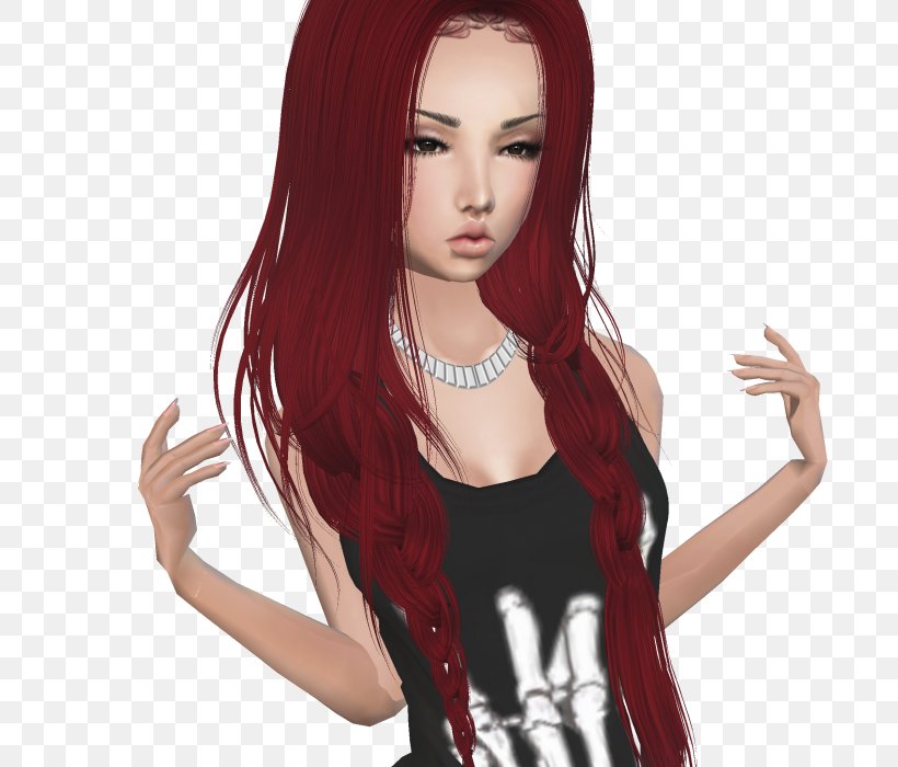 Red Hair Hair Coloring Black Hair Brown Hair, PNG, 700x700px, Red Hair, Bangs, Black, Black Hair, Brown Download Free