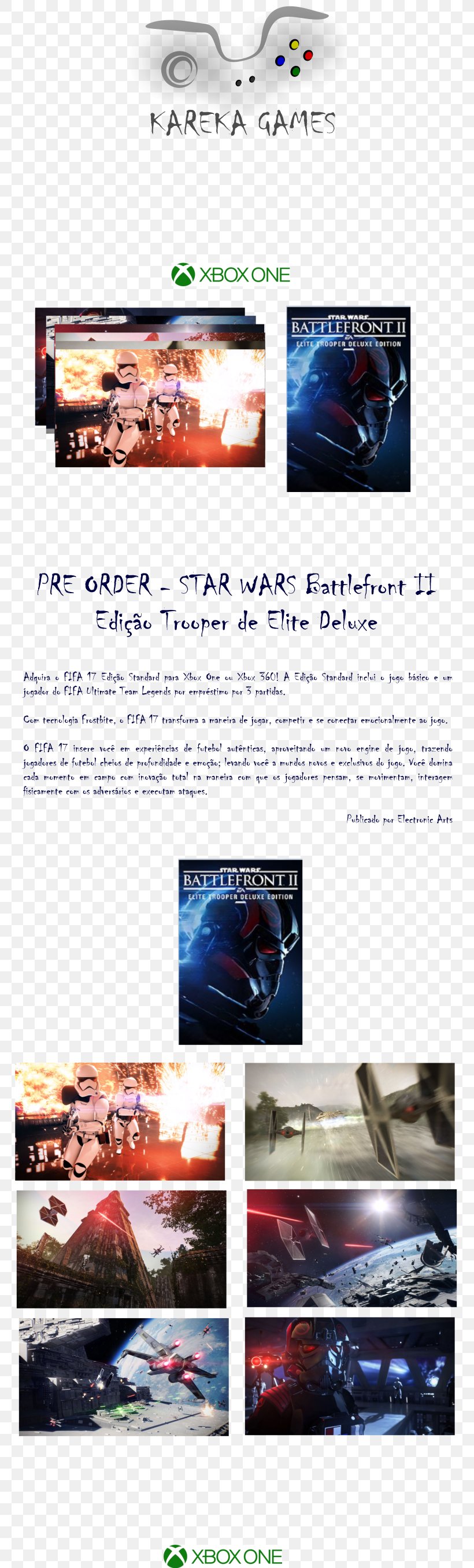 Star Wars Battlefront II PlayStation 4 Advertising, PNG, 767x2712px, Star Wars Battlefront Ii, Advertising, Brand, Brochure, Media Download Free