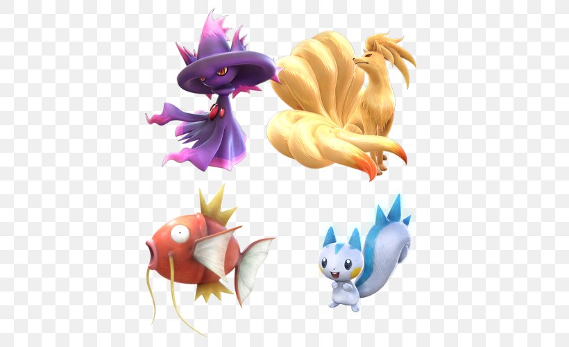 Pokkén Tournament Pokémon Sun And Moon Ninetales Wii U, PNG, 500x500px, Ninetales, Animal Figure, Charizard, Fictional Character, Figurine Download Free