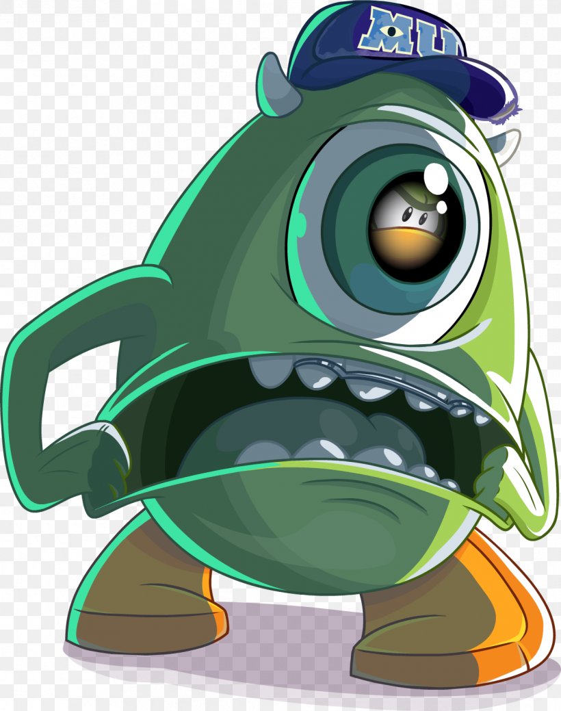 Mike Wazowski James P. Sullivan Don Carlton Monsters, Inc. Penguin, PNG, 1191x1510px, Mike Wazowski, Amphibian, Cartoon, Club Penguin Entertainment Inc, Don Carlton Download Free