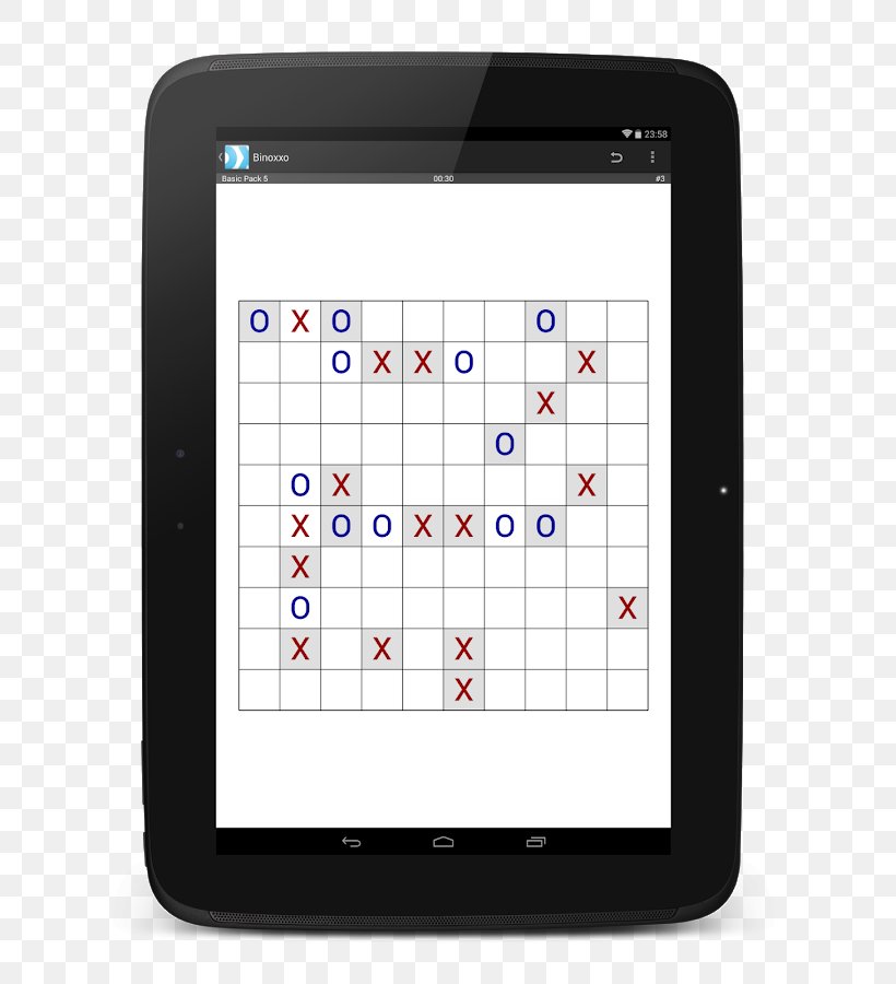 Binoxxo Binary Sudoku Binary Puzzle Binairo Android, PNG, 649x900px, Android, Electronics, Gadget, Game, Handheld Devices Download Free