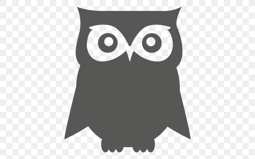 Owl Bird, PNG, 512x512px, Owl, Beak, Bird, Bird Of Prey, Black Download Free