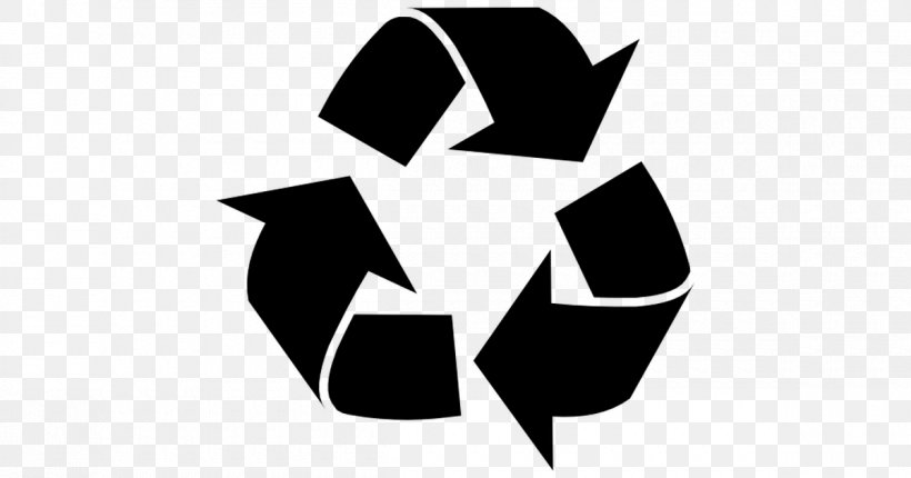 Recycling Symbol Waste Management Reuse Waste Hierarchy, PNG, 1200x630px, Recycling, Black, Black And White, Brand, Business Download Free