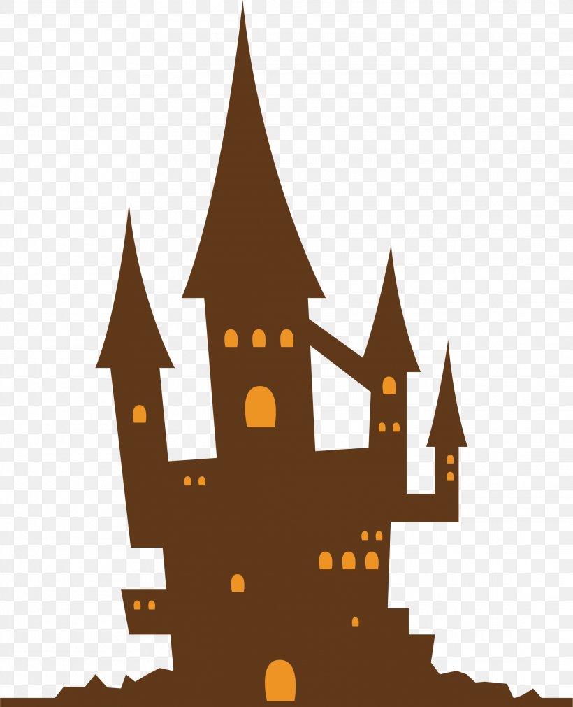 Halloween Graphic Design Illustration, PNG, 2228x2747px, Halloween, Castle, Ghost, Poster, Silhouette Download Free