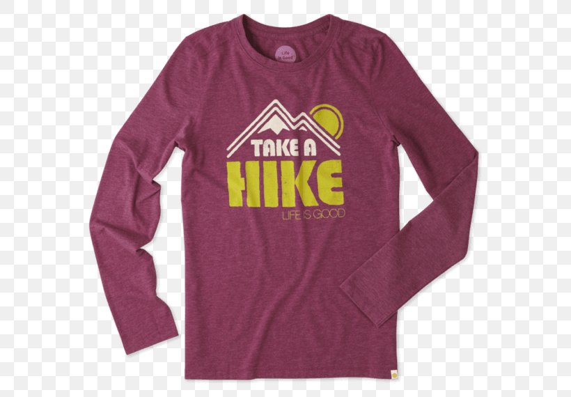 Long-sleeved T-shirt Hiking, PNG, 570x570px, Tshirt, Active Shirt, Bluza, Brand, Camping Download Free
