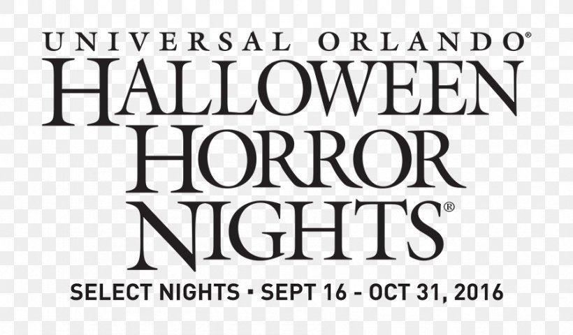 Paper Logo Brand Font Halloween Horror Nights, PNG, 898x526px, Paper, Area, Black And White, Brand, Calligraphy Download Free