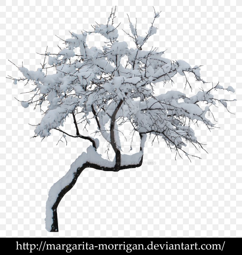 Tree Winter Branch Clip Art, PNG, 1024x1080px, Tree, Black And White, Branch, Drawing, Monochrome Photography Download Free
