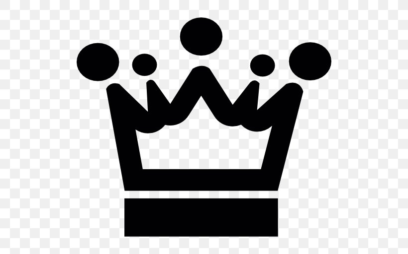 Crown, PNG, 512x512px, Crown, Area, Black, Black And White, Icon Design Download Free