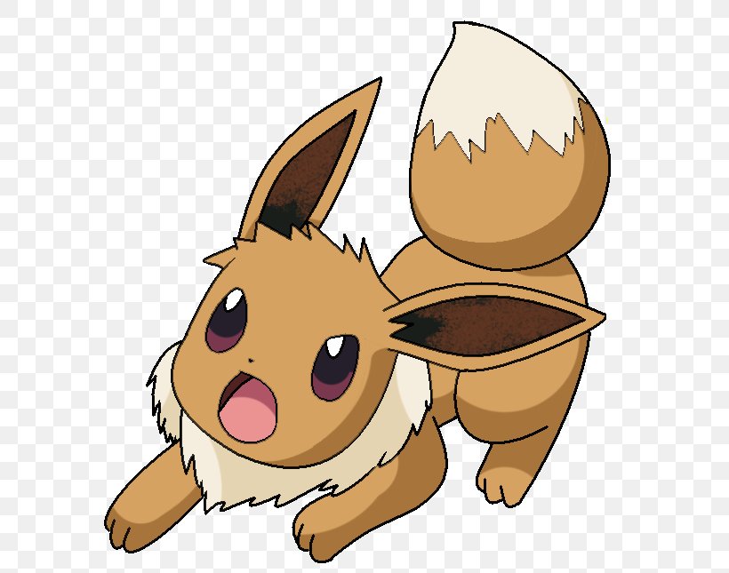 Eevee Pikachu Pokémon Black 2 And White 2 Vaporeon Flareon, PNG, 609x645px, Eevee, Carnivoran, Cartoon, Dog Like Mammal, Espeon Download Free