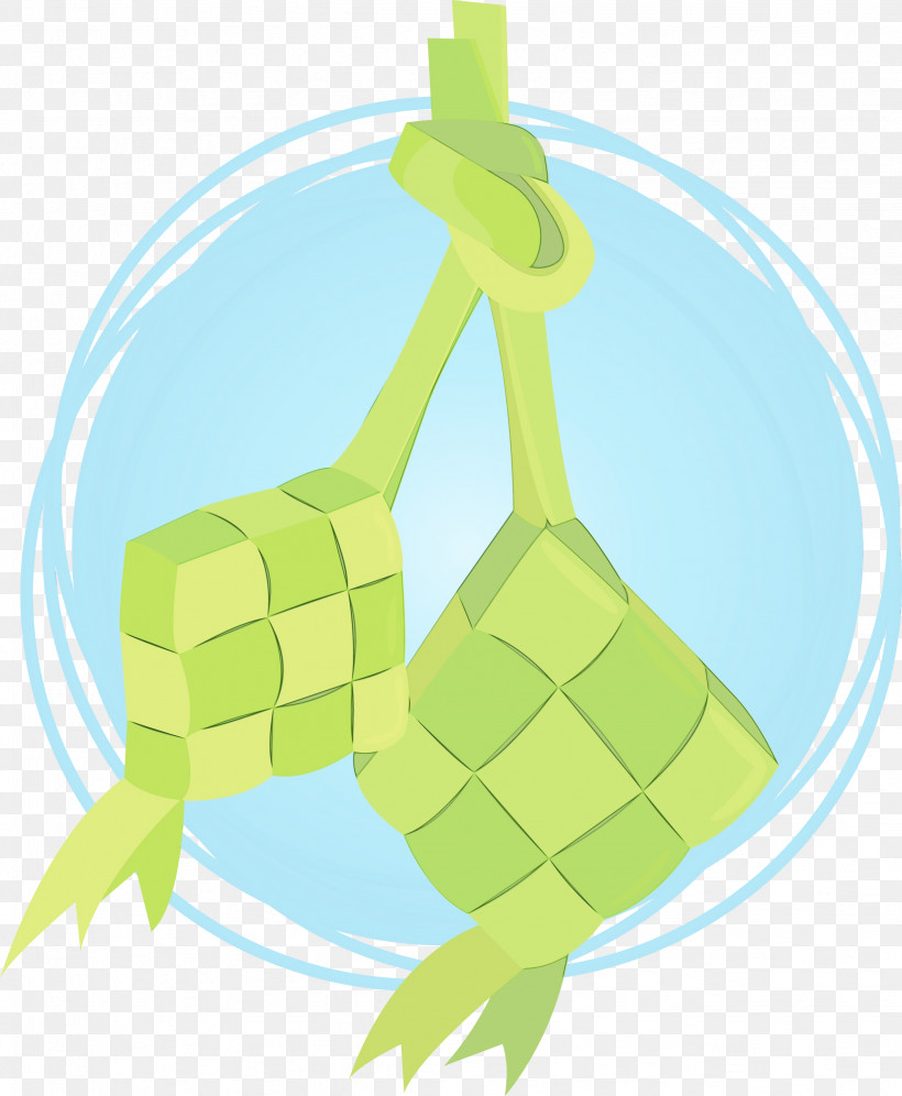 Eid Al-Fitr, PNG, 2468x3000px, Ketupat, Cartoon, Eid Alfitr, Fruit, Green Download Free