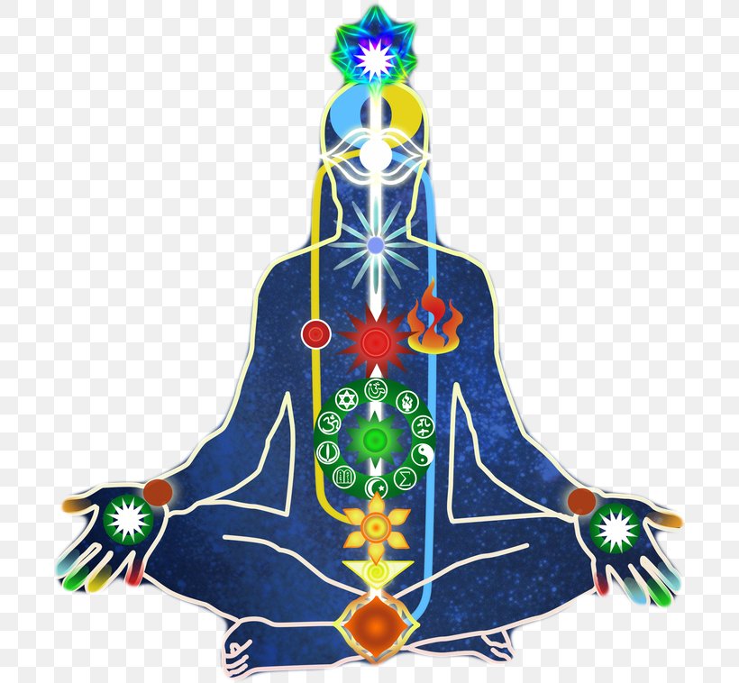 Hatha Yoga Chakra Pranayama Meditation, PNG, 704x758px, Yoga, Asana, Chakra, Christmas Decoration, Christmas Ornament Download Free