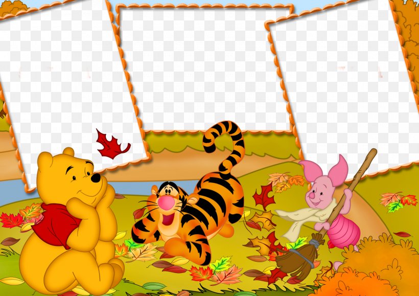 Winnie The Pooh Piglet Tigger Picture Frames, PNG, 1600x1131px, Winnie The Pooh, Art, Cartoon, Digital Photo Frame, Drawing Download Free