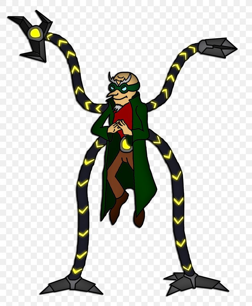 Dr. Otto Octavius Spider-Man Green Goblin Venom Norman Osborn, PNG, 1624x1968px, Dr Otto Octavius, Animal Figure, Costume, Deviantart, Fictional Character Download Free