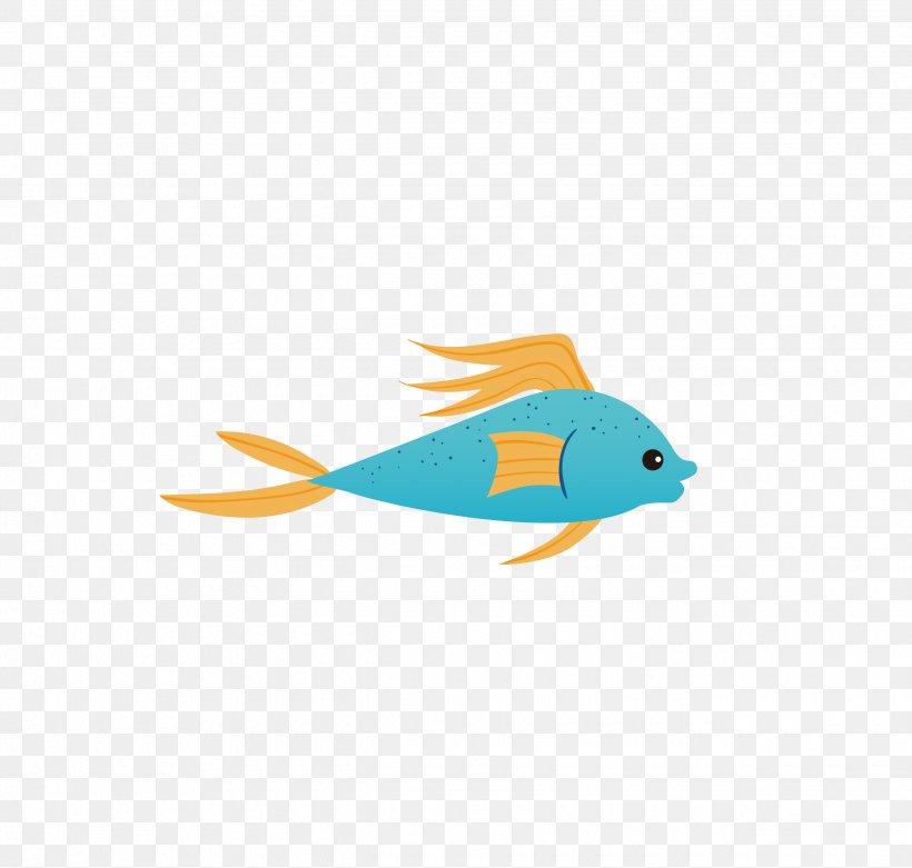 Fish Drawing Symbolophorus Barnardi, PNG, 2480x2363px, Fish, Animation, Beak, Blue, Cartoon Download Free