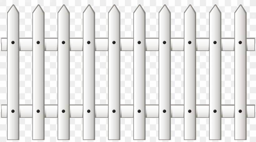 Picket Fence Clip Art, PNG, 4964x2770px, Fence, Cartoon, Material, Palisade, Picket Fence Download Free